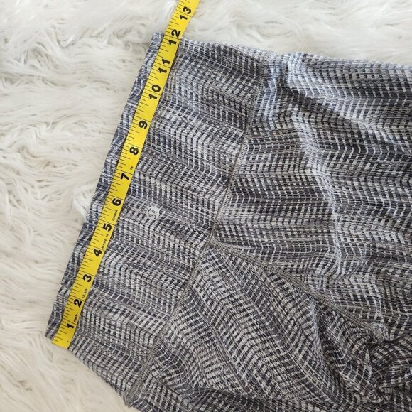 Lululemon Leggings Women's 6 Wunder Under High-Rise Tight 25" Gray Geometrics - Picture 5 of 10